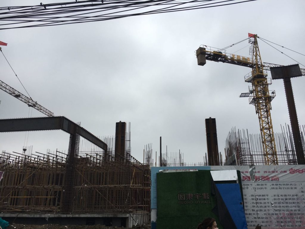 高邮市政府正在修建汪曾祺文化特色街区
